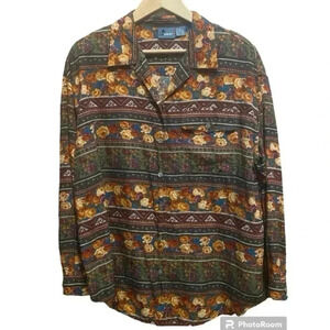 Liz Wear Claiborne Womens Vintage Button Down shirt